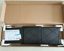 Load image into Gallery viewer, Under Sink Organizer storage rack,3 Tier Rolling Cart Metal Storage Organizer Mobile Utility Cart Kitchen Cart with Wheels,Metal Shelves with Wheels Heavy Duty, Black