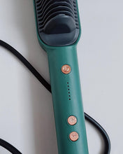 Load image into Gallery viewer, HAHAXIAO Thermoelectric Comb, Hair Straightening Brush, Ion Hair Straightening Brush with Anti-Scald, Fast Ceramic Heating and Temperature Locking, 2 in 1 Portable Household Thermal Straightening Comb Professional Salon