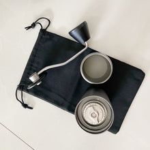 Load image into Gallery viewer, ANJINIS  Manual spice grinder ,Manual spice grinder  - Hand Ground Coffee Beans Taste Best, Infinitely Adjustable Grind, Glass Jar, Stainless Steel Built To Last, Quiet and Portable