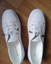 Load image into Gallery viewer, echowind shoes, ladies fashion sneakers, PU leather casual shoes