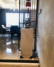 Load image into Gallery viewer, AIWEIKE marble booth, tile display vertical stone sample booth, marble swatches, can be used for home farmhouse living room bar decoration