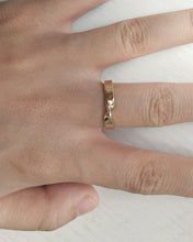 Load image into Gallery viewer, Tswiva gold plated ring, women's ring knuckle ring golden bohemian ring