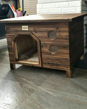 Load image into Gallery viewer, FAMEFAME kennel, fine wooden house kennel, natural wood