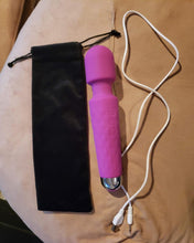 Load image into Gallery viewer, Ohlme Rechargeable personal wand massager-quiet and waterproof-20 modes and 8 speeds-perfect for relieving tension, muscles, back, soreness, recovery-pink