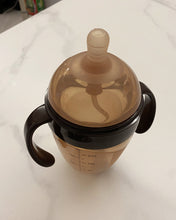 Load image into Gallery viewer, GDMADRE baby bottle with slow flow nipple and handle, PPSU baby bottle