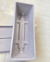 Load image into Gallery viewer, NACREEN Home Garden Planter, Plastic Window Frame Planter, 15 1/2" long rectangular trough planter.