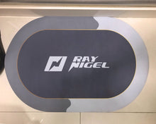 Load image into Gallery viewer, RAY NIGEL-Bathroom Rug Mat,Super Absorbent Quick Dry Rubber Backed Dirt Resistant Bath Rugs Mats for Bathroom Floor Non Slip Blue Bathroom Rug for Shower Sink Bathtub