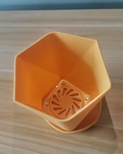 Load image into Gallery viewer, Ufoabyy flowerpot,Small Plastic Plant Flower Pot with Saucers, Seedlings Nursery Pots Planter with Pallet Planting Gardening Containers