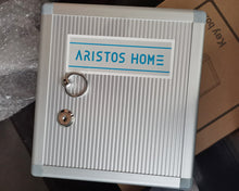 Load image into Gallery viewer, Aristoshome Key Lock Box Wall Mount,Lock Box for Keys Storage, Homes, Property, Hotels, Business (Gray)