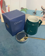 Load image into Gallery viewer, Chricatho Cup,Ceramic Coffee Mug for Office and Home, 14 oz Gift Wrapping Cup Perfect for Birthday, Wedding Anniversary and Class Reunion, Dishwasher and Microwave Safe