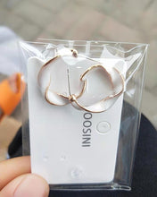 Load image into Gallery viewer, BOOSINI earrings,Lightweight Chunky Open Hoops丨 Hoop Earrings for Women