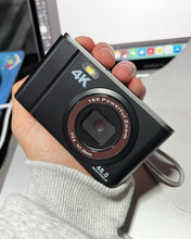 Load image into Gallery viewer, Soft digits Camera,Camera 2.7K 30MP Full HD Camera for YouTube 3.0 Inch 180 Degree Rotation Flip Screen with Retractable Flash Light