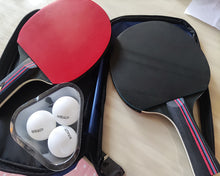 Load image into Gallery viewer, HIRALIY table tennis racket, professional racket-table tennis racket with suitcase-ITTF approved rubber for competition-best table tennis racket