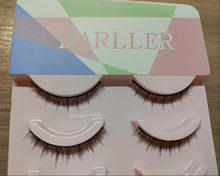 Load image into Gallery viewer, EARLLER artificial eyelashes, 10 sets of women's false eyelashes, natural black