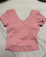 Load image into Gallery viewer, SpringFlora Padded Yoga Bra Crop Tank Top with Built in Shelf Bra