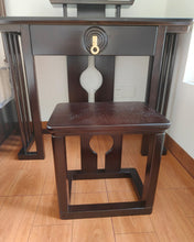 Load image into Gallery viewer, Neche dressing table with drawers and illuminated mirror, dressing table set, dressing table with stool