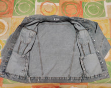 Load image into Gallery viewer, ABNF top, long-sleeved denim jacket, men's classic unlined denim jacket