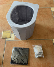 Load image into Gallery viewer, Ledoor Portable Folding Toilet, Potty Car Toilet with  Urination Device, Camping Toilet for Travel, Hiking, Long Trips, Traffic Jam, Elderly, Beach, Boat