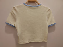 Load image into Gallery viewer, Buxucutu Women's Basic Plain Round Neck Short Sleeve Stretchy Ribbed Knit T-Shirts