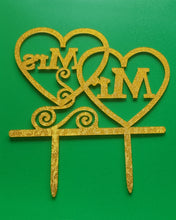 Load image into Gallery viewer, Euttfon Cake decoration,Gold Cake Topper Acrylic Cake Topper Happy Birthday Cake Topper Cake Decoration Supplies