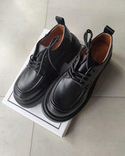Load image into Gallery viewer, Yigoo shoes,Women's Flat Ankel Lace-up Bootie - Leather Oxfords Vintage Shoes