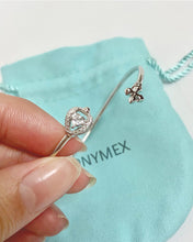 Load image into Gallery viewer, ANONYMEX bracelet, exquisite artificial pearl zircon rhinestones, fashionable open sleeves, platinum-plated bracelets, women's bracelets