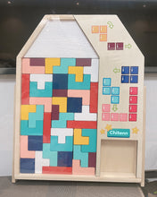 Load image into Gallery viewer, Chitenn Wood Kids Building Blocks | Stacking Wooden Block Educational Toy Set for Toddlers