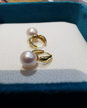Load image into Gallery viewer, FRAGRANS Handpicked AAA+ Quality Freshwater Cultured Pearl Earrings Leverback Dangle Stud Pearl Earrings
