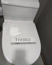 Load image into Gallery viewer, TIVOCO toilet,One Piece Toilet - Tall Elongated Bathroom Toilet Comfort Height Dual Flush White Ceramic Modern Small Bathroom One Piece Toilet with Soft Seat