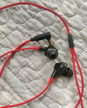 Load image into Gallery viewer, Fantersi earphone,In-Ear Earbud Headphones Dynamic Crystal-Clear Sound, Ergonomic Comfort-Fit, 9mm,Red, PACK