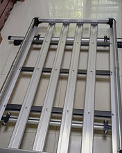 Load image into Gallery viewer, DureVole roof rack, aluminum modular roof rack, car roof rack, durable, easy to install, anti-rust, used for camping equipment, luggage, etc.