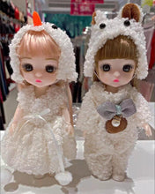 Load image into Gallery viewer, TEMIJOA doll,1 Pieces 12 Inch Girl Doll Set Include 1 Set 12 Inch Cute Girl Doll,  Sets Fashion Handmade Doll Clothes(Sweet Style)