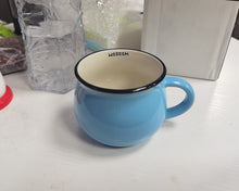 Load image into Gallery viewer, WSEESM CUPS,Ceramic Coffee Mugs, Novelty Big Tea Cup, 17 Oz Office Home Cappuccino Cup, Personalized Gifts for Man women Dad and Mom