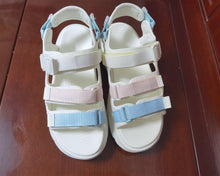 Load image into Gallery viewer, WYCHUN Women's Orthotic Sandals Strap Wedge Walking Sandals with Fasciitis Sandals for Flat Feet