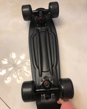 Load image into Gallery viewer, Proud Panda skateboard, a complete high-flexible plastic cruiser board mini 22-inch skateboard, suitable for beginners or professionals, with high resilience PU wheels