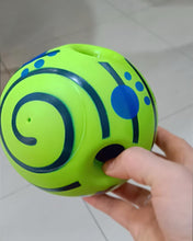 Load image into Gallery viewer, Balman pet toy ball, interactive dog toy, makes funny sounds when rolling or shaking, pets know best