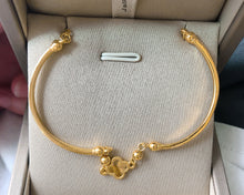 Load image into Gallery viewer, JalPardus gold bracelet, opening and closing jewelry, 14kt, exquisite design, atmosphere