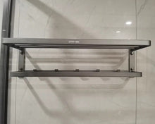 Load image into Gallery viewer, OTITYAN Wall Mounted Towel Rack, Towel Hanger Space Saving Towel Racks for Bathroom