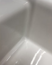 Load image into Gallery viewer, Foshmuk bathroom furniture, 18-inch bathroom sink combination, white modern bathroom cabinet and chrome-plated solid faucet