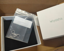 Load image into Gallery viewer, Wiydsha Classic Fashion Sterling Silver Round Bar Drop Earrings