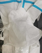 Load image into Gallery viewer, HEAITH medical protective overalls, disposable overalls that provide full protection, with reinforced isolating seams, elastic cuffs and hood (XL)