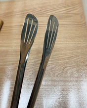 Load image into Gallery viewer, MinWen Buffet Tongs Salad Tongs, Steel Food Serving Tongs, Handles for Kitchen