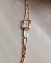 Load image into Gallery viewer, BAEEAT Watches,Women's Rose  Watches  Diamond Quartz Movement Girls Ladies Wristwatch Big Face Waterproof Mesh Belt Watch  Day Gifts