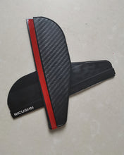 Load image into Gallery viewer, RICUSHN 2 Pcs Smoked Black Mirror Rain Visor Smoke Guard, Rear View Side Mirror Rain Eyebrow