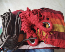 Load image into Gallery viewer, 2nd-Selection Hammocks Portable Camping,Comfortable Fabric Hammock with Two Anti Roll Balance Beam and Sturdy Metal Knot Tree Straps