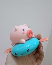 Load image into Gallery viewer, ZoneTix Baby Water Toys, Piggy and Little Fish, Bath Toys for Toddlers and Children-Fun Interactive Bath Toys
