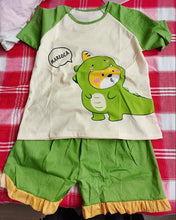 Load image into Gallery viewer, MARLOCA pajamas, little girl shorts set pajamas 100% cotton clothes for toddlers