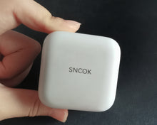 Load image into Gallery viewer, SNCOK headset, Bluetooth 5.0 wireless earbuds, Bluetooth headset, 24 hour charging box, 3D stereo