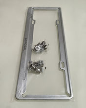 Load image into Gallery viewer, ASFOSAL License Plate Frame - Metal Stainless Steel Front Rear Car Tag Cover Frames