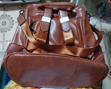 Load image into Gallery viewer, YooLine Genuine Leather Retro Rucksack Backpack College Bag,School Picnic Bag Travel